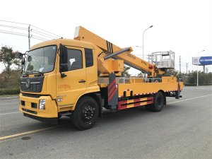 東風(fēng)天錦32米直臂高空作業(yè)車