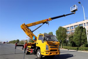 江鈴17.5米藍牌直臂高空車