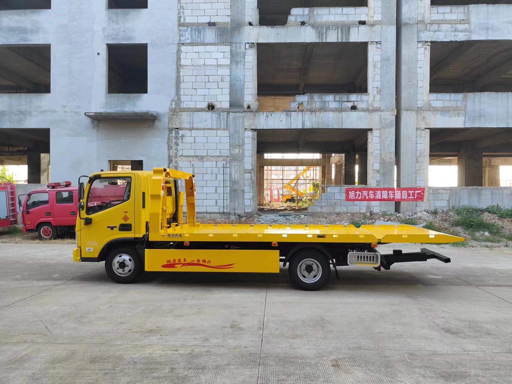 國六藍牌福田歐馬可清障車（重載型）